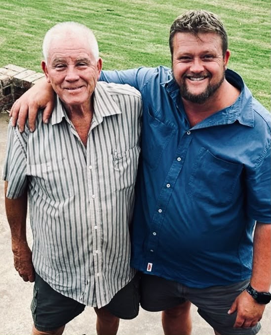 Alex Eckard with his son Alexander Eckard — the family behind Spit Sous