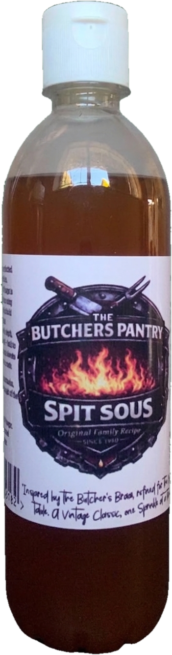 Spit Sous — Butchers Vinegar bottle